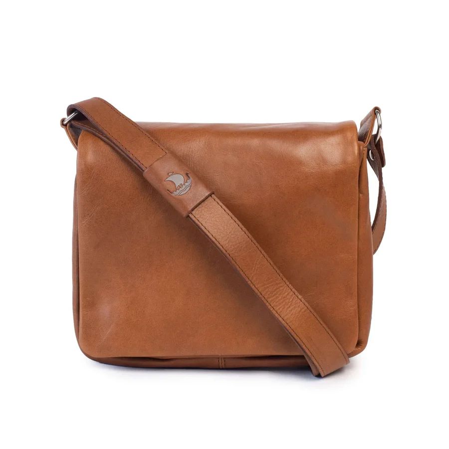 HENK BERG Small Alex Satchel - Vintage Tan HANDBAG - Zabecca Living