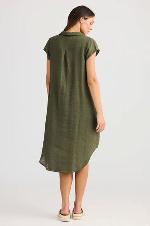 HOLIDAY Ahoy Tunic - Olive DRESS - Zabecca Living