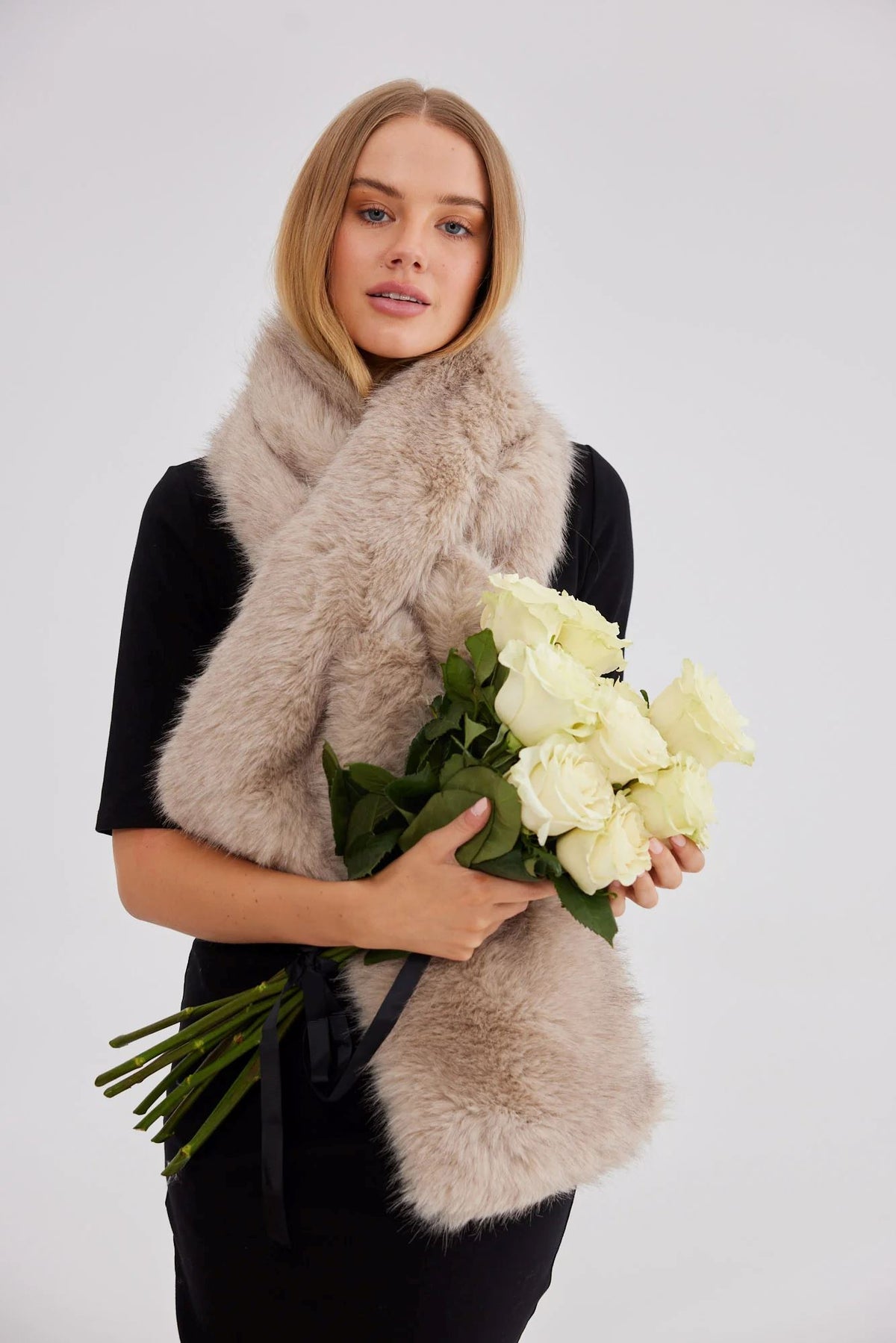 HOLIDAY Doherty Scarf - Ashy Fleck scarf - Zabecca Living