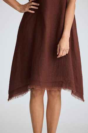 HOLIDAY Miranda Dress - Chocolate DRESS - Zabecca Living