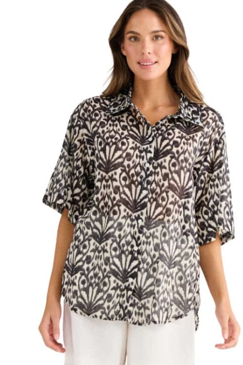HOLIDAY Playa Shirt - Spring Fan Shirts &amp; Blouses - Zabecca Living