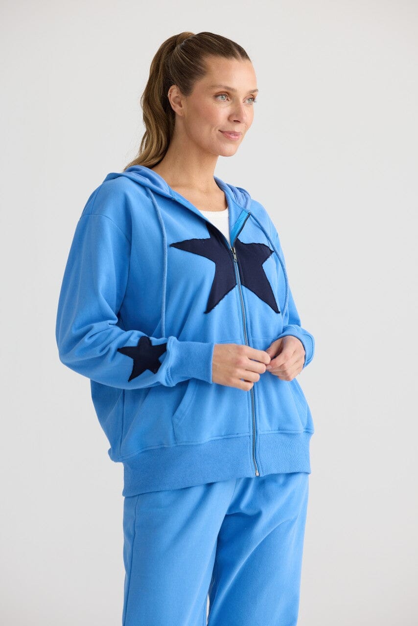 HOMELOVE Accent Hoodie - Sapphire SWEATER - Zabecca Living