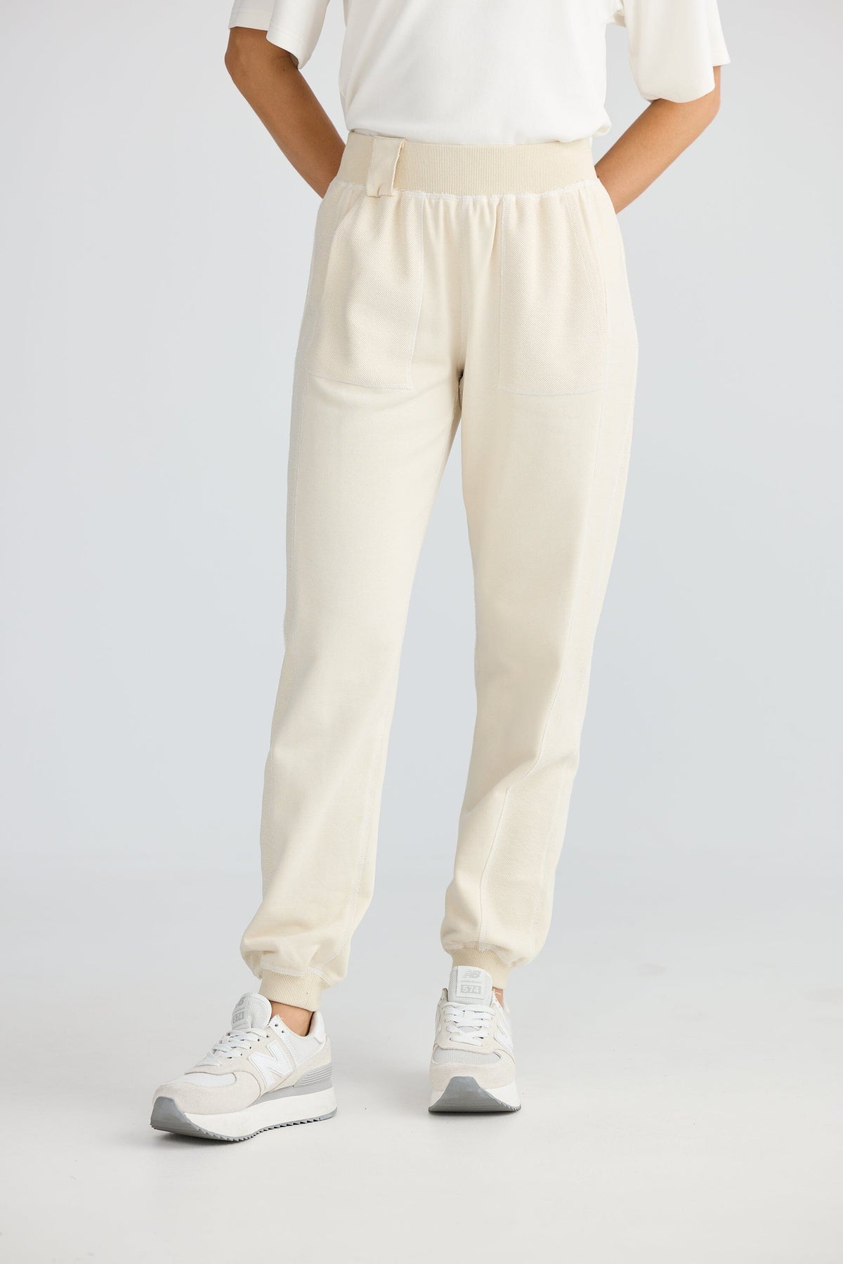 HOMELOVE Composure Trackpant - Oatmeal JOGGER - Zabecca Living