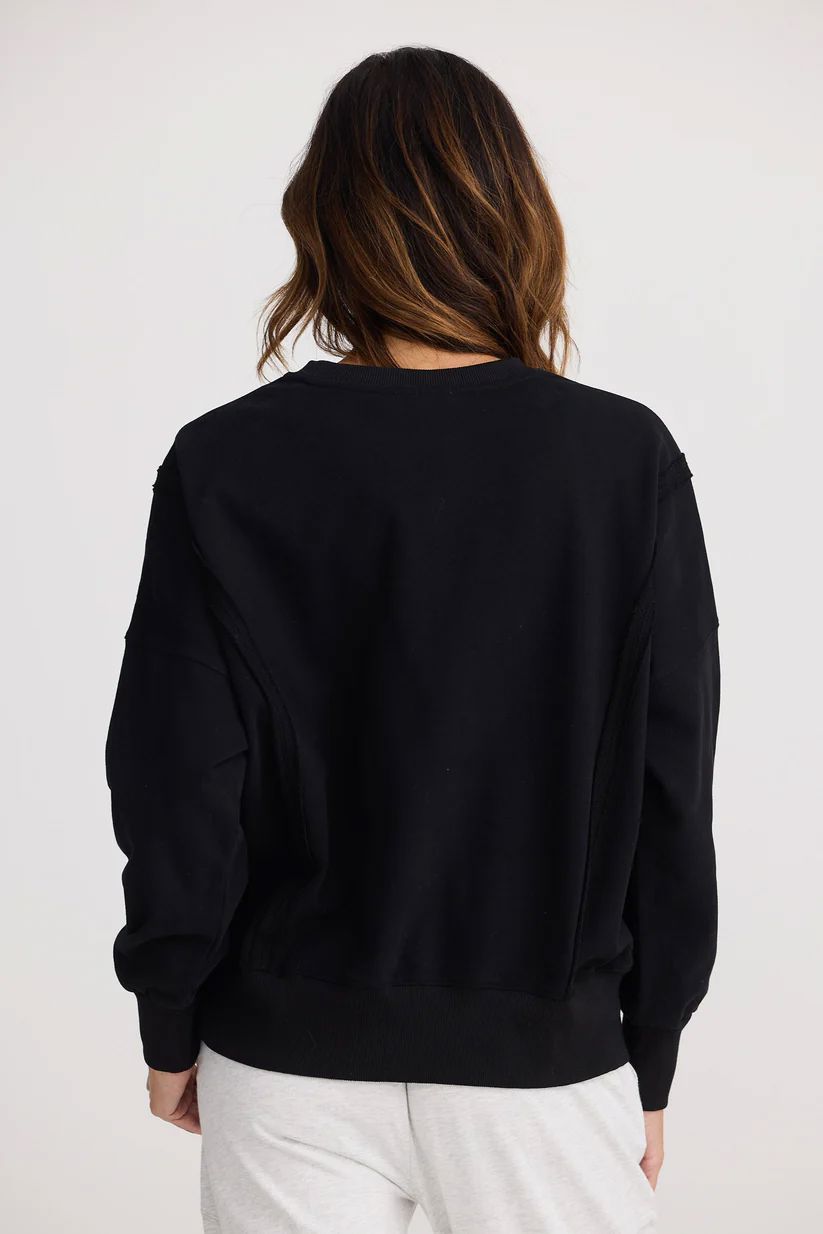 HOMELOVE Energy Sweater - Black Jumpers + Knitwear - Zabecca Living