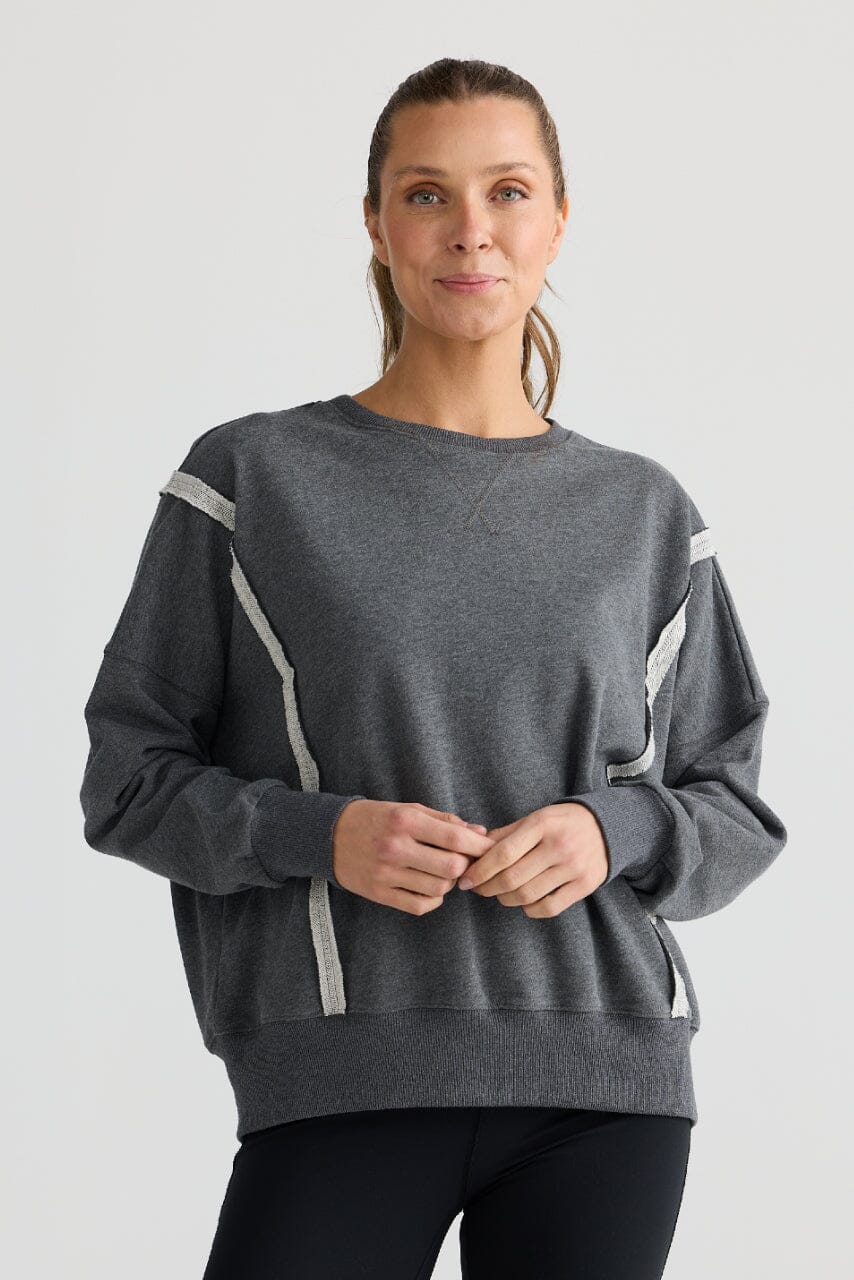HOMELOVE Energy Sweater - Charcoal SWEATER - Zabecca Living