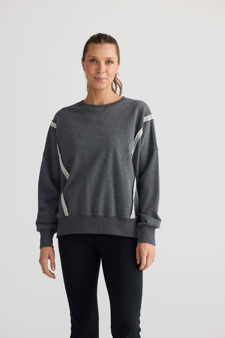 HOMELOVE Energy Sweater - Charcoal SWEATER - Zabecca Living