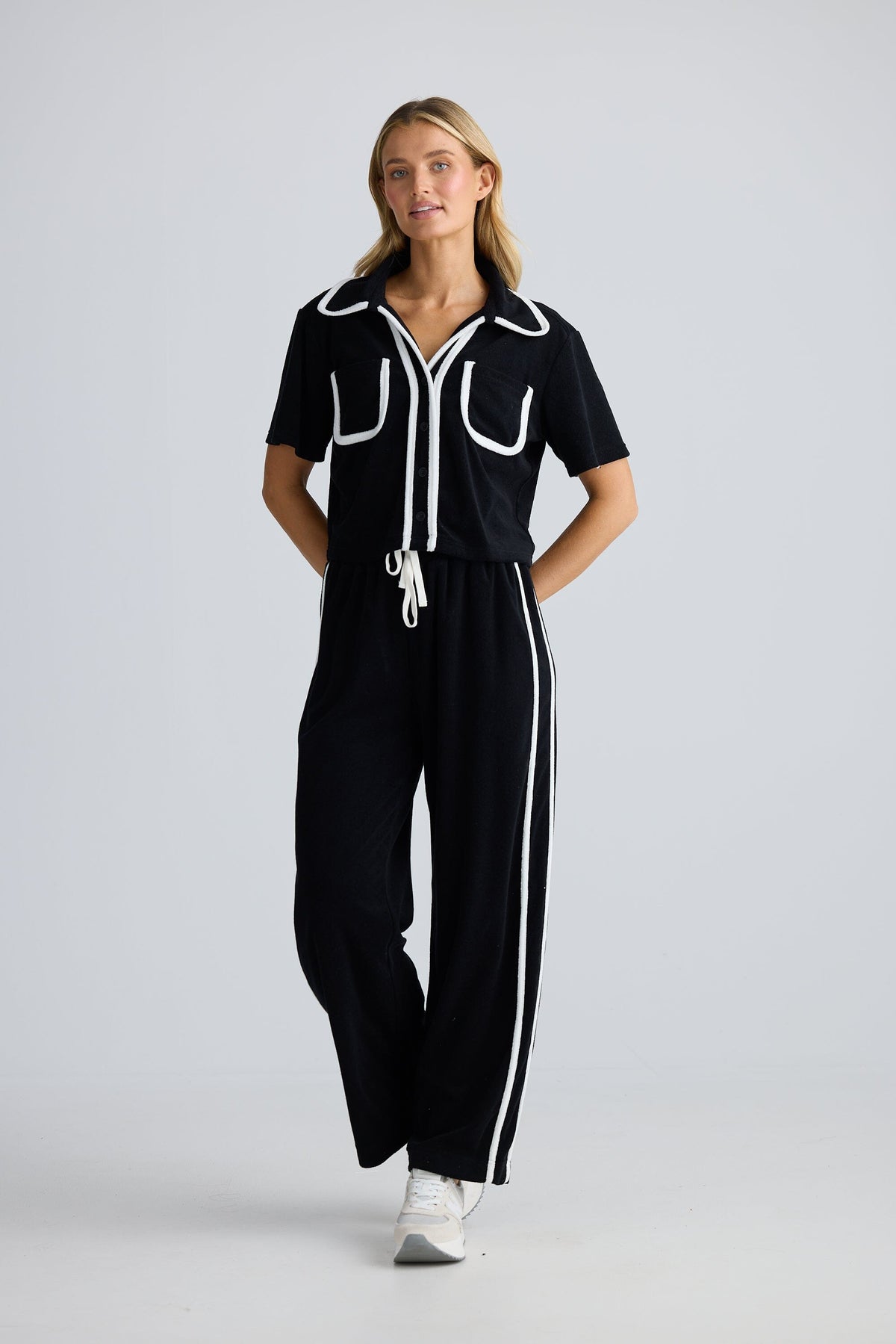 HOMELOVE Floor Plan Shirt - Black Shirts &amp; Blouses - Zabecca Living