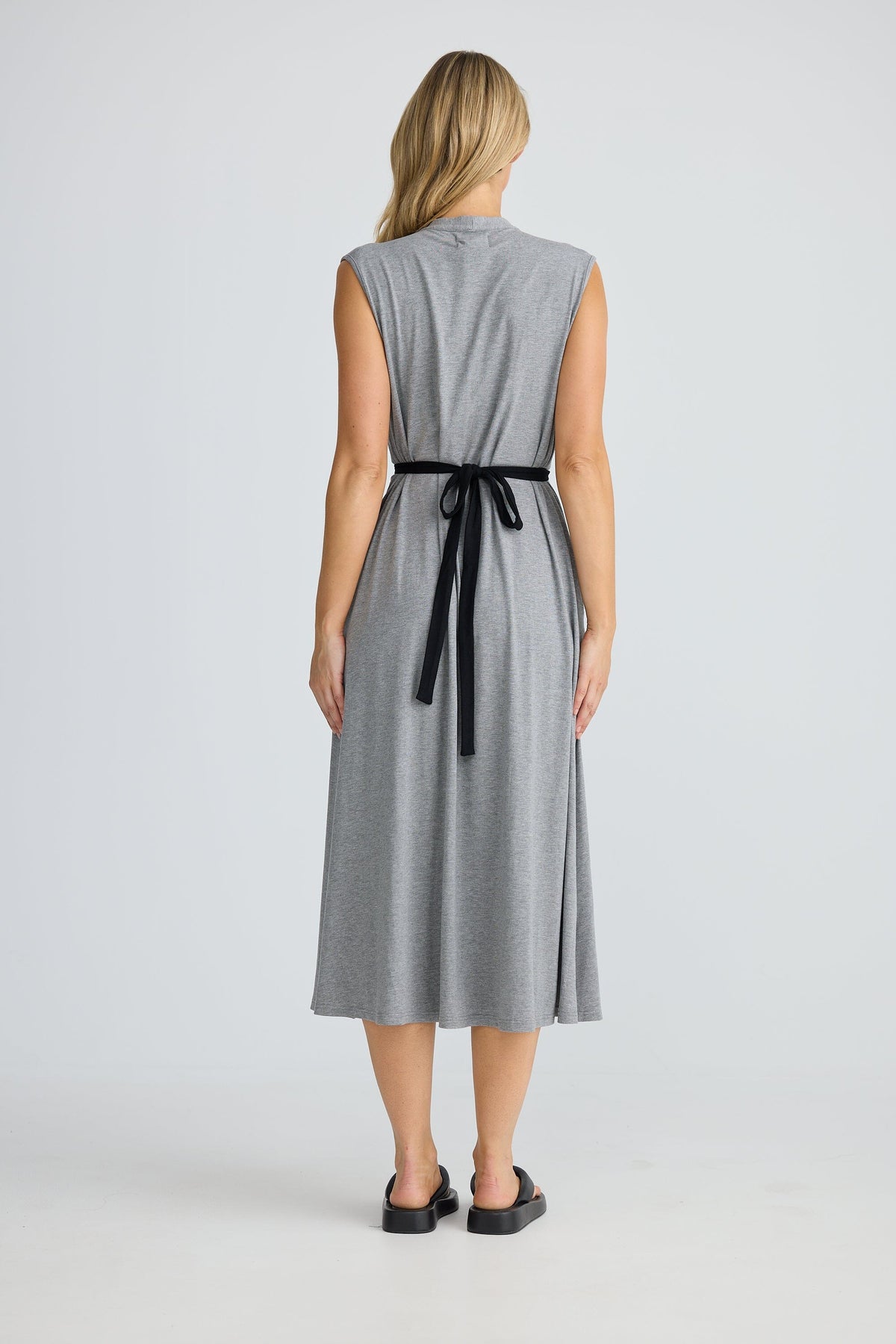HOMELOVE Free Time Dress - Grey Marle Dress - Zabecca Living
