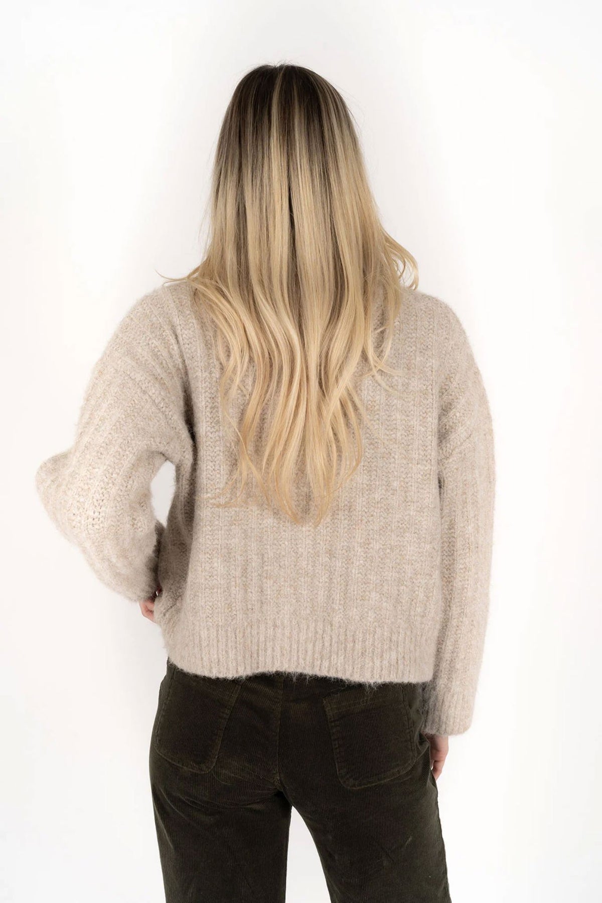 HUMIDITY LIFESTYLE Fuse Cardi - Oatmeal CARDIGAN - Zabecca Living