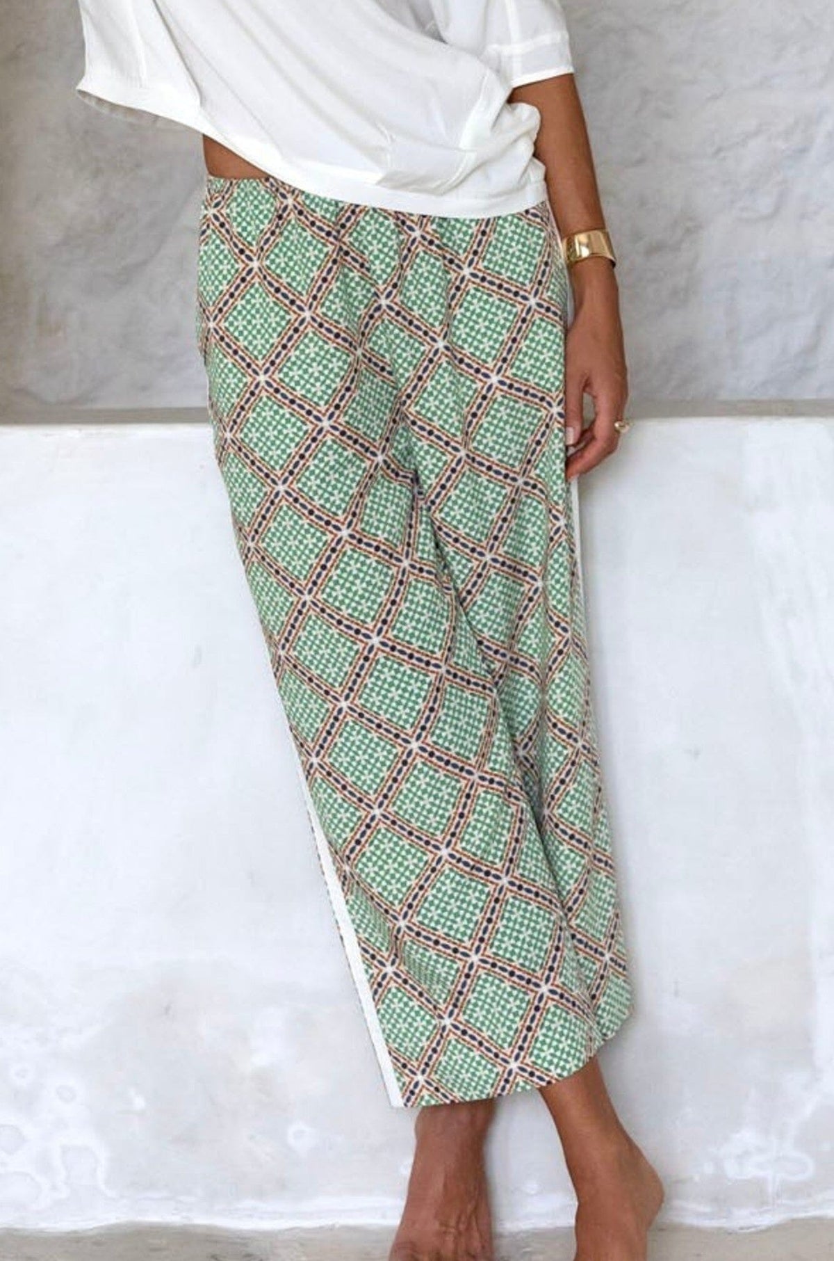 HUMIDITY LIFESTYLE Marrakesh Pant - Marrakesh Print PANTS - Zabecca Living
