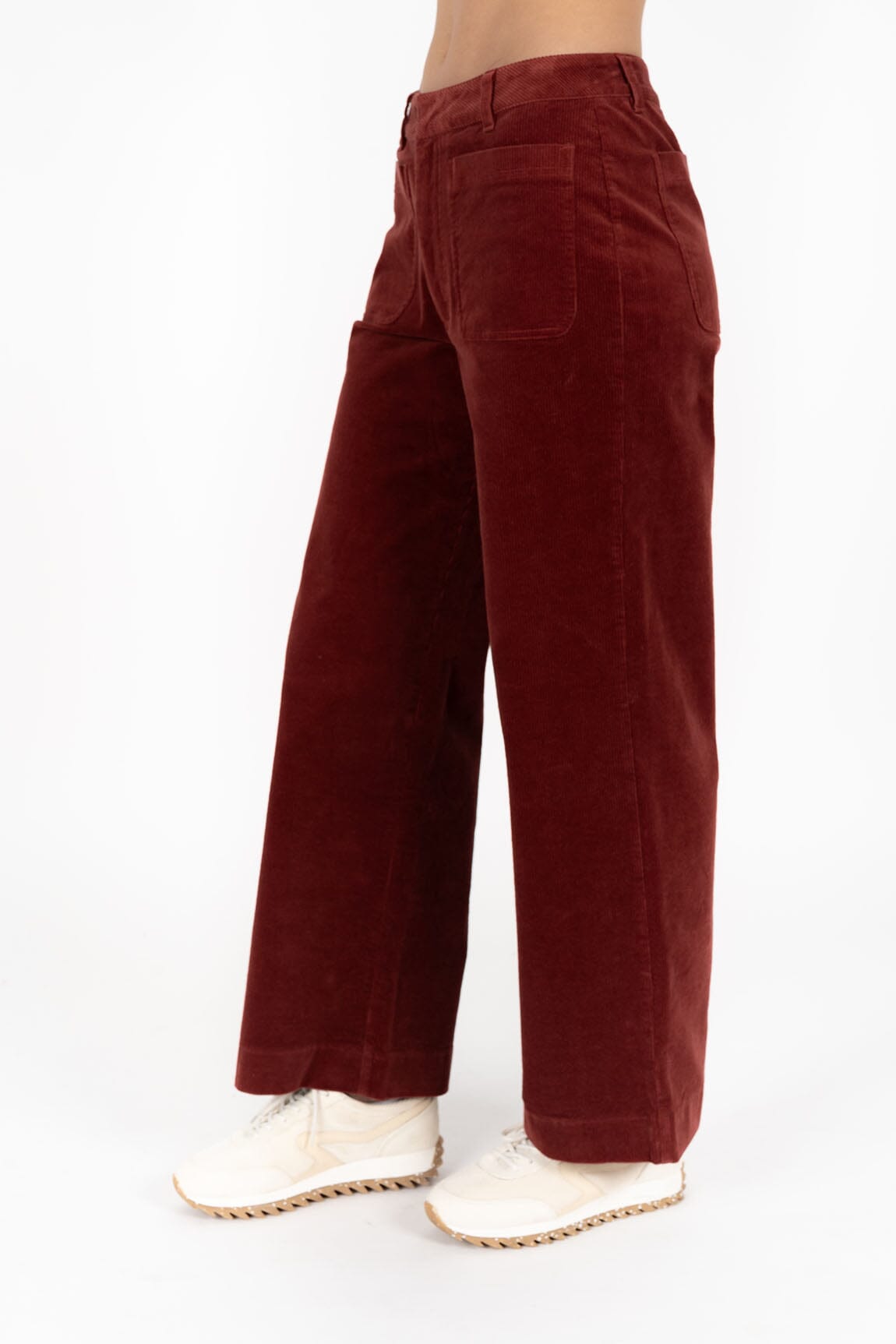 HUMIDITY LIFESTYLE Suki Cord Pant - Rust PANTS - Zabecca Living