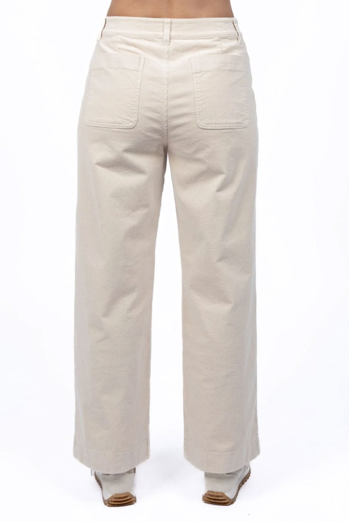 HUMIDITY LIFESTYLE Suki Cord Pant - Vanilla PANTS - Zabecca Living