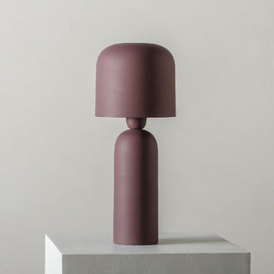INDIGO LOVE Bolzano Table Lamp - Burgundy Lamp - Zabecca Living