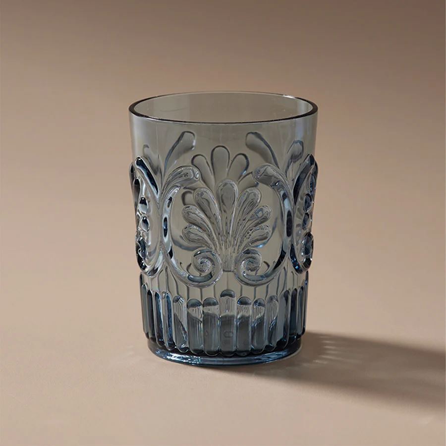 INDIGO LOVE Flemington Acrylic Tumbler - Blue DRINKWARE - Zabecca Living