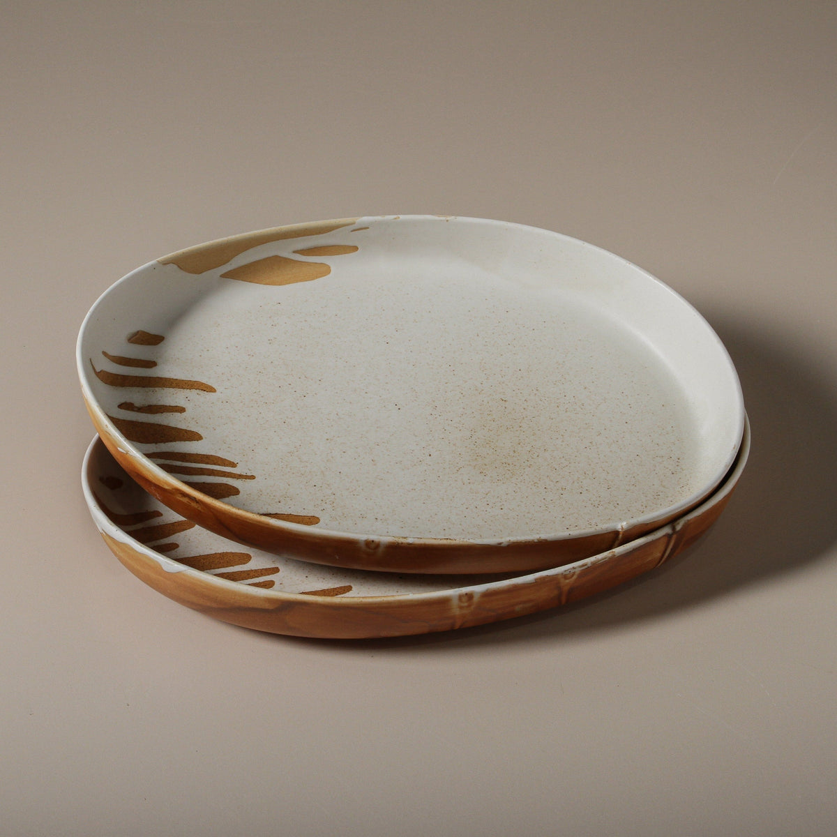 INDIGO LOVE Kintsu Oval Platter Plate - Zabecca Living