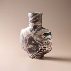 INDIGO LOVE Lilou Marble Vase VASE - Zabecca Living