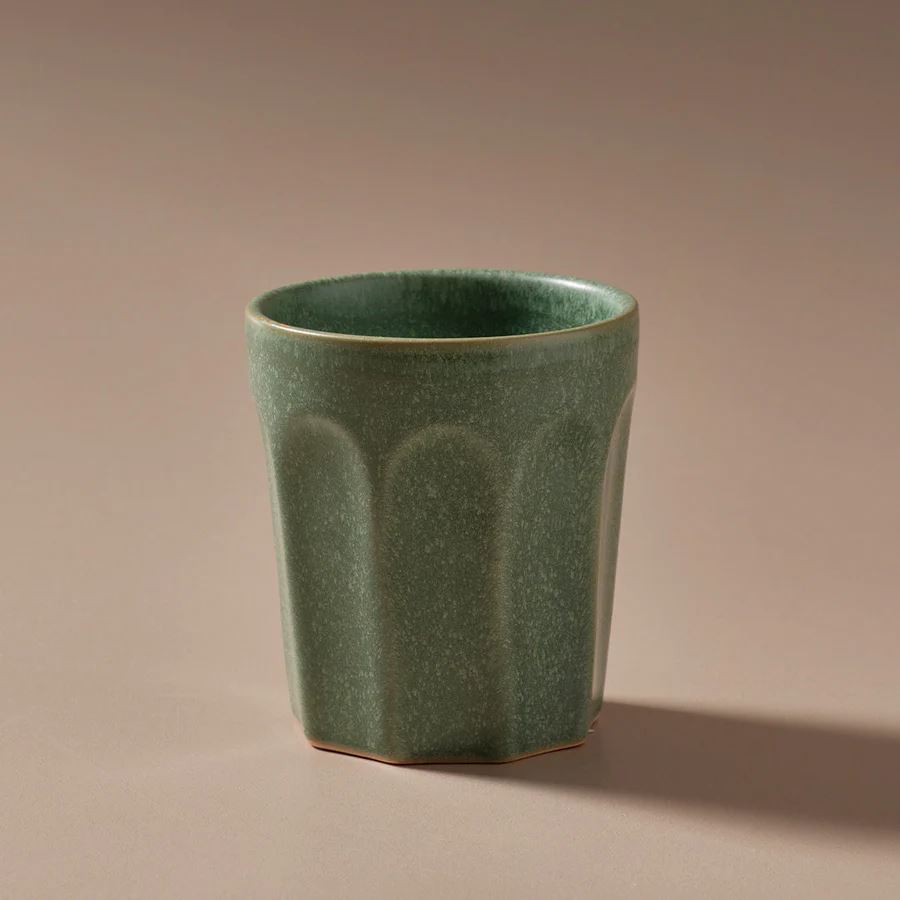 INDIGO LOVE Ritual Latte Cup - Jade COFFEE, TEA & DRINKS - Zabecca Living