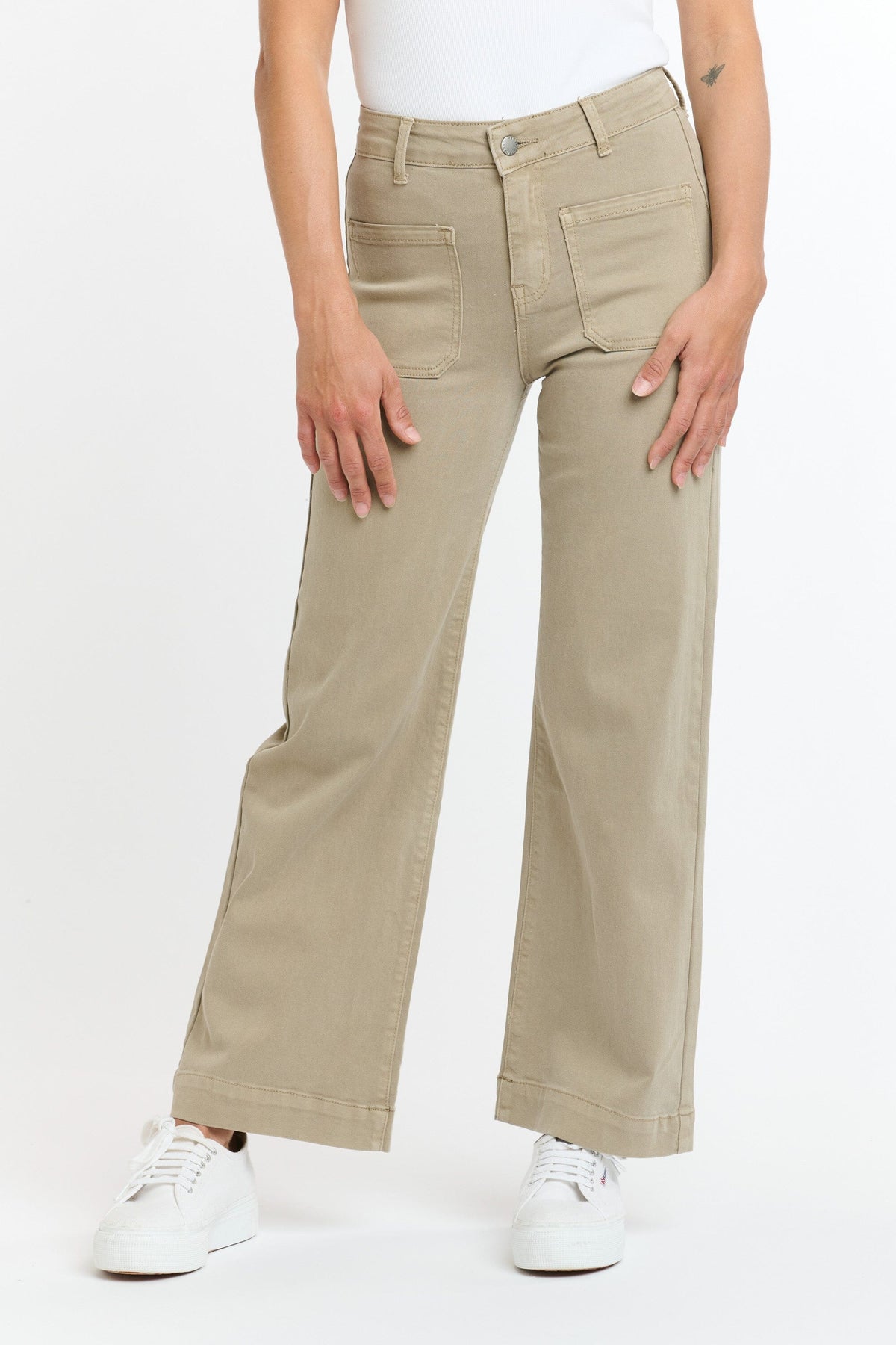 ITALIAN STAR Bobbi Jeans 7/8 - Elk JEANS - Zabecca Living