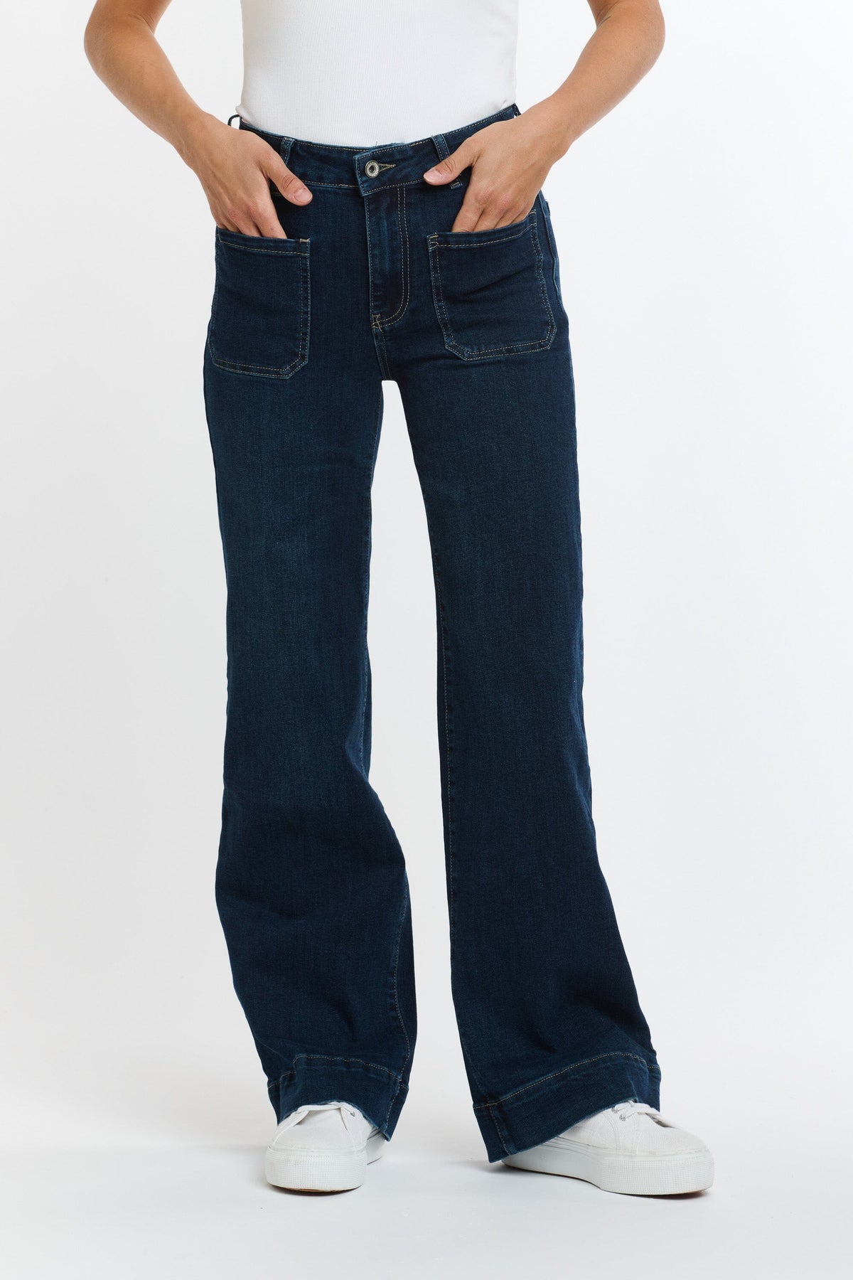 ITALIAN STAR Bobbi Jeans - Denim JEANS - Zabecca Living