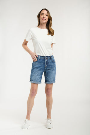 ITALIAN STAR Emma Shorts - Denim SHORTS - Zabecca Living