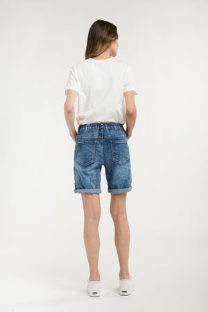 ITALIAN STAR Emma Shorts - Denim SHORTS - Zabecca Living