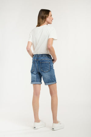 ITALIAN STAR Emma Shorts - Denim SHORTS - Zabecca Living