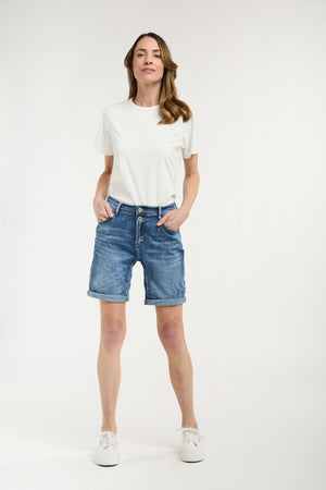 ITALIAN STAR Emma Shorts - Denim SHORTS - Zabecca Living