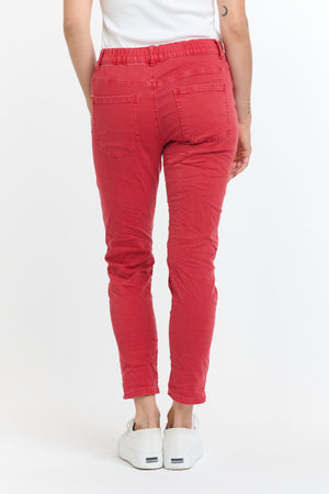 ITALIAN STAR Emma Stretch Jeans - Chilli JEANS - Zabecca Living