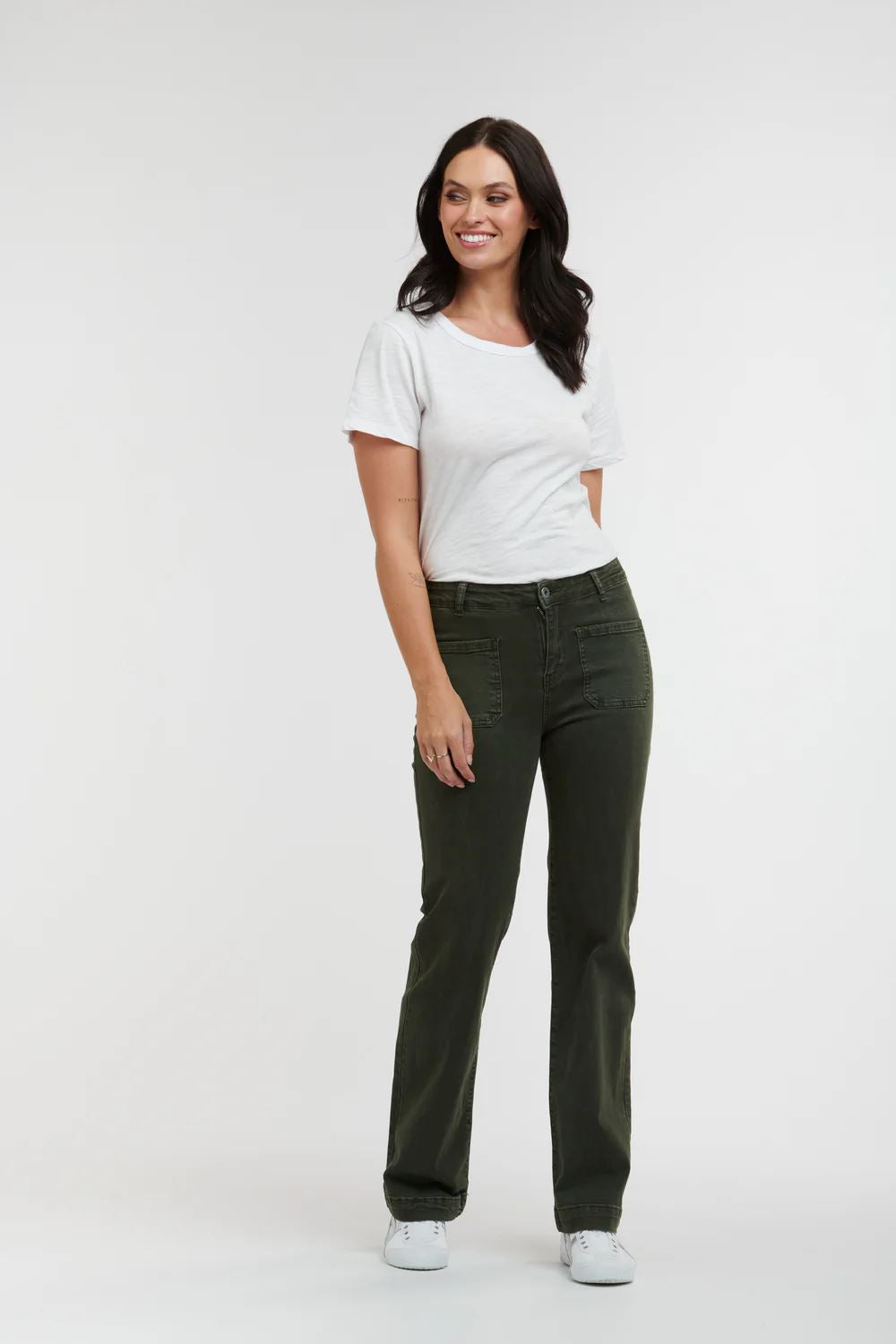 ITALIAN STAR Macey Jeans - Military JEANS - Zabecca Living