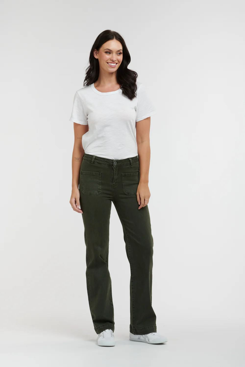 ITALIAN STAR Macey Jeans - Military JEANS - Zabecca Living