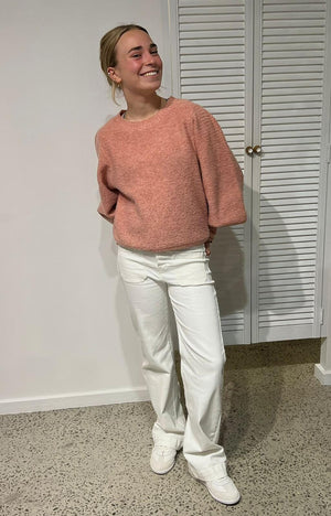 ITALIAN STAR Macey Jeans - White JEANS - Zabecca Living