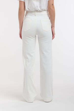 ITALIAN STAR Macey Jeans - White JEANS - Zabecca Living