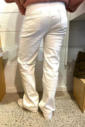 ITALIAN STAR Macey Jeans - White JEANS - Zabecca Living