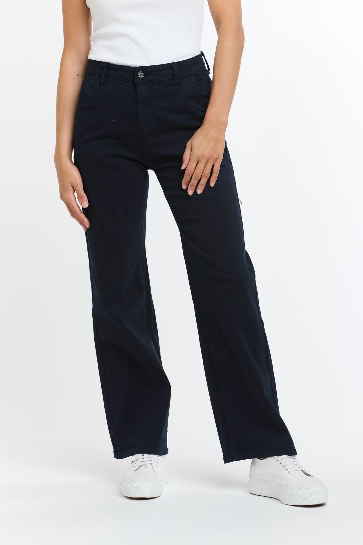 ITALIAN STAR Shirley Jeans - Black JEANS - Zabecca Living