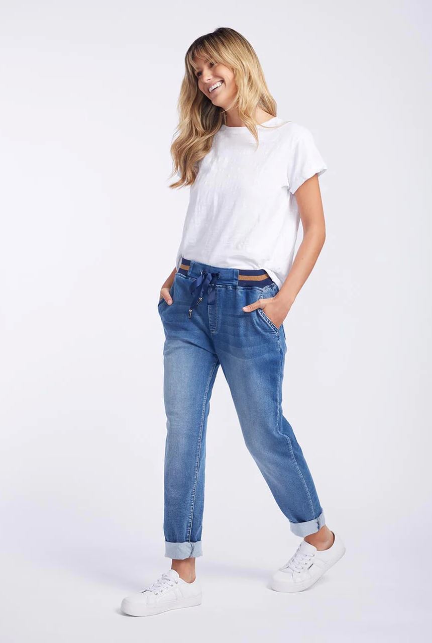 ITALIAN STAR Tommy Jean - Denim JEANS - Zabecca Living