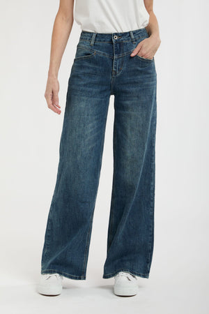 ITALIAN STAR Yoko Jeans - Denim JEANS - Zabecca Living