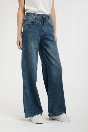 ITALIAN STAR Yoko Jeans - Denim JEANS - Zabecca Living