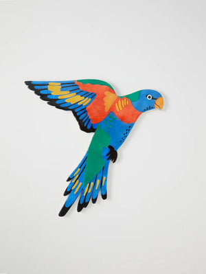 JONES & CO Aerial Lorikeet Wall Art WALL ART - Zabecca Living