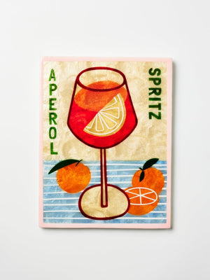 JONES & CO Happy Hour Spritz Tile WALL ART - Zabecca Living