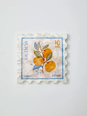 JONES & CO Valencia Stamp Wall Art WALL ART - Zabecca Living