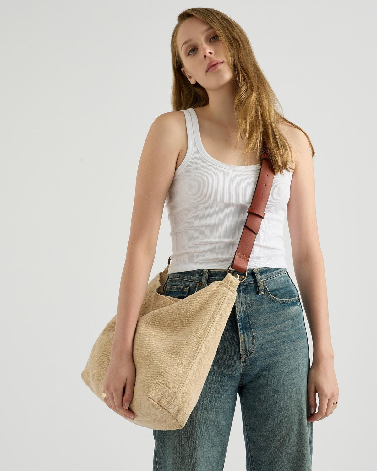 JUJU & CO Baby Jute Bag - Natural HANDBAG - Zabecca Living