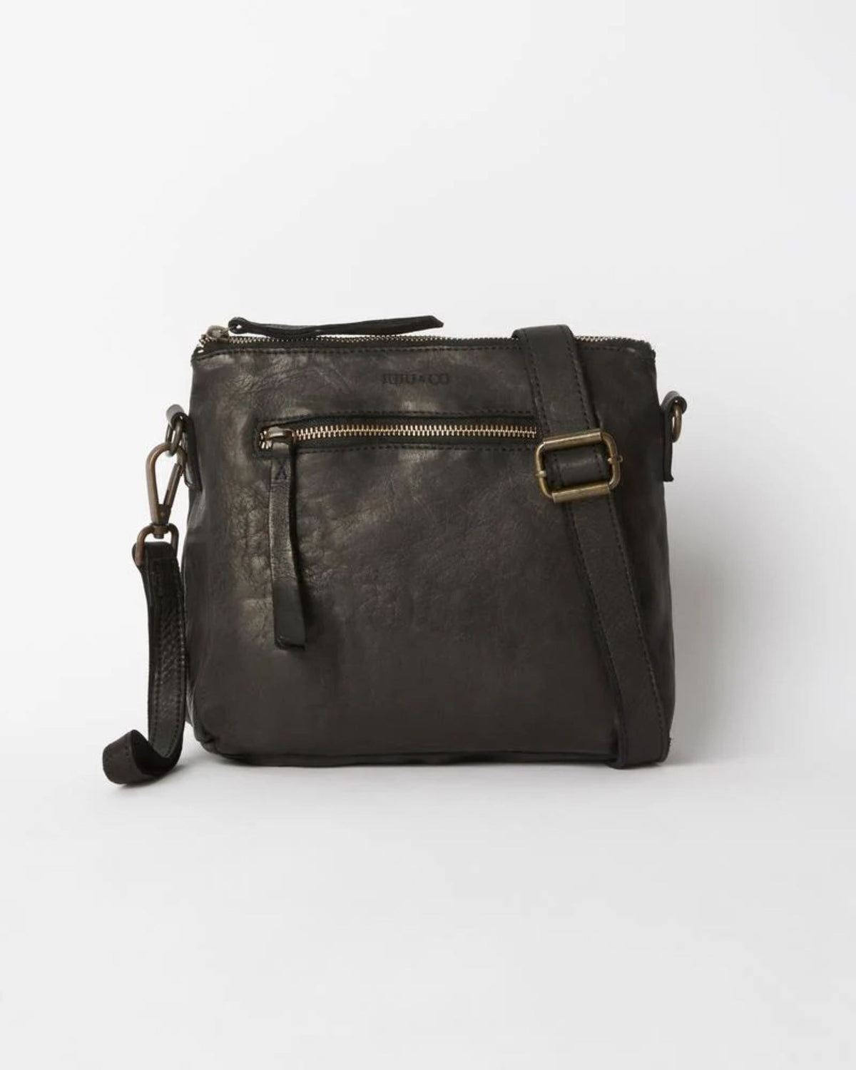 JUJU & CO Large Essential Pouch Bag - Black HANDBAG - Zabecca Living