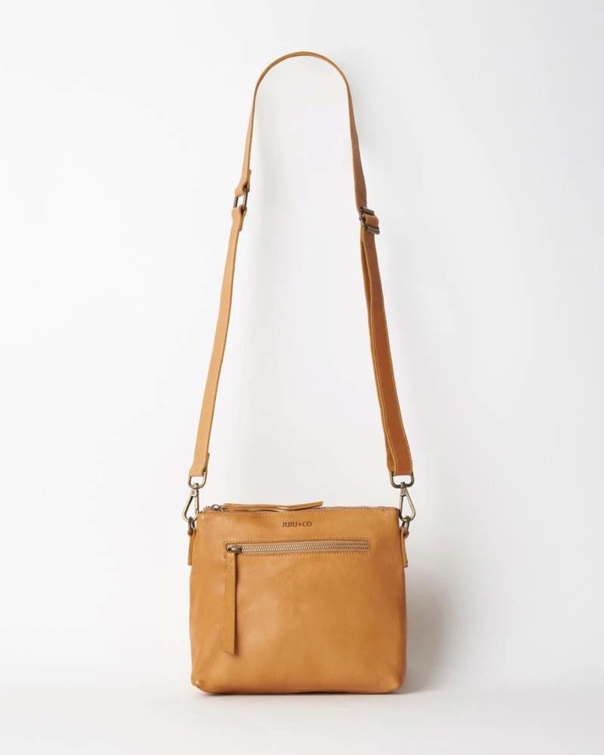 JUJU & CO Large Essential Pouch Bag - Tan HANDBAG - Zabecca Living