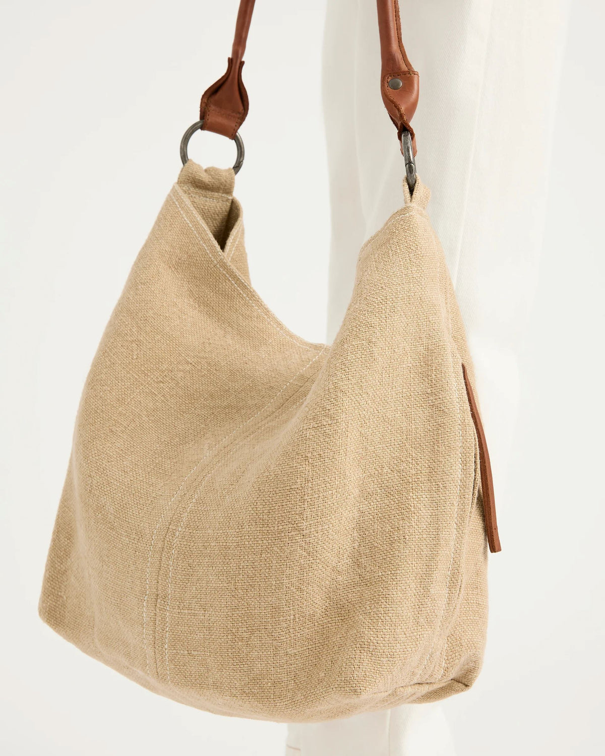 JUJU & CO Sunday Slouchy - Natural HANDBAG - Zabecca Living