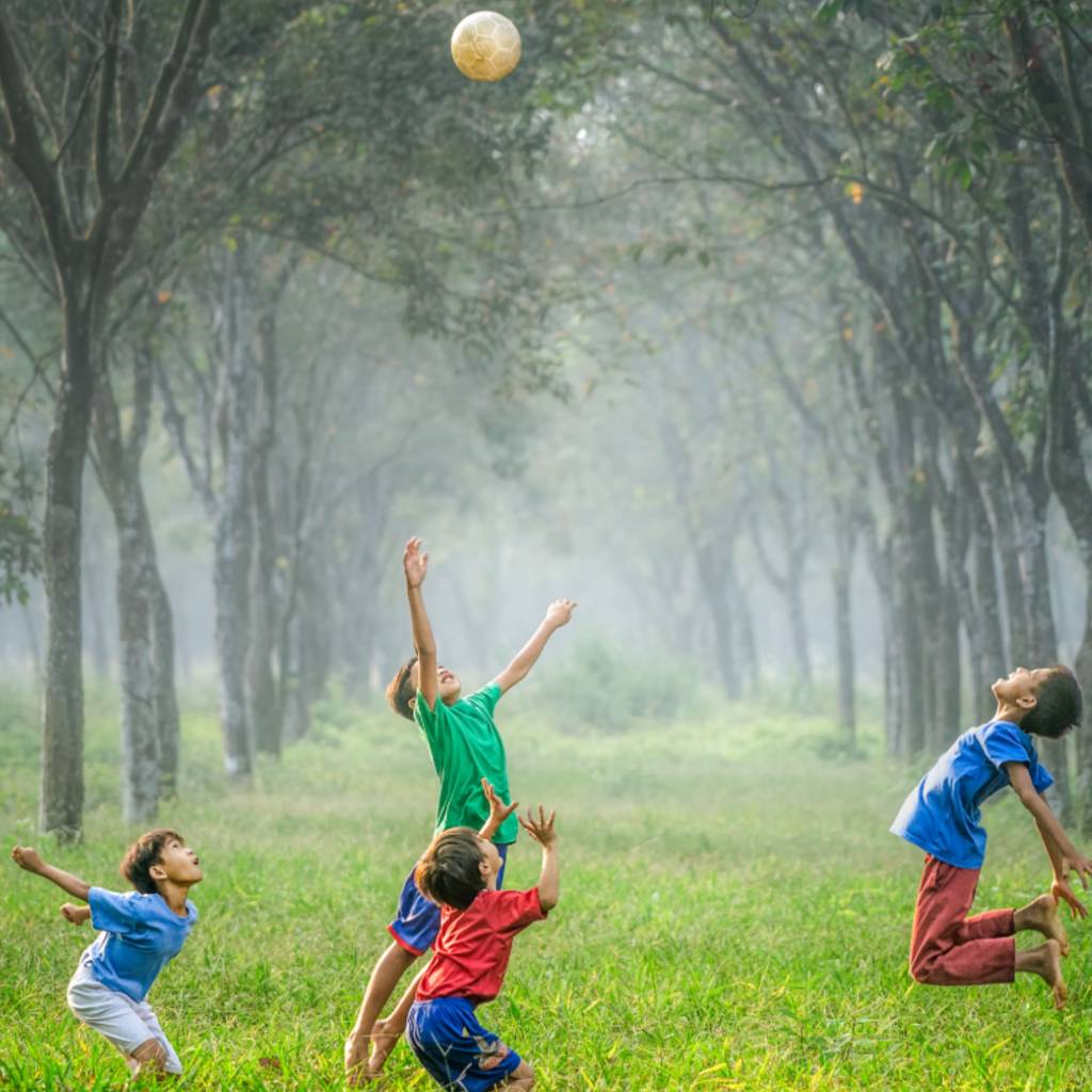 kids playing with toys outdoors-zabecca living