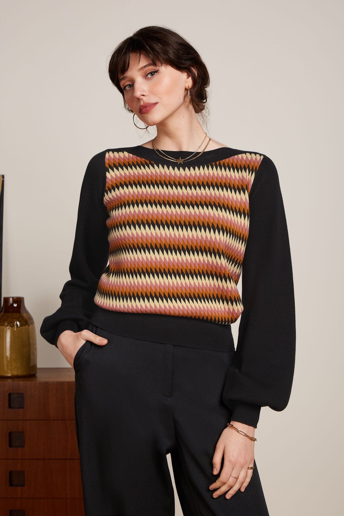 KING LOUIE Erin Top - Birdie Jumpers + Knitwear - Zabecca Living