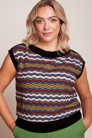 KING LOUIE Erin Top - Breeze Jumpers + Knitwear - Zabecca Living