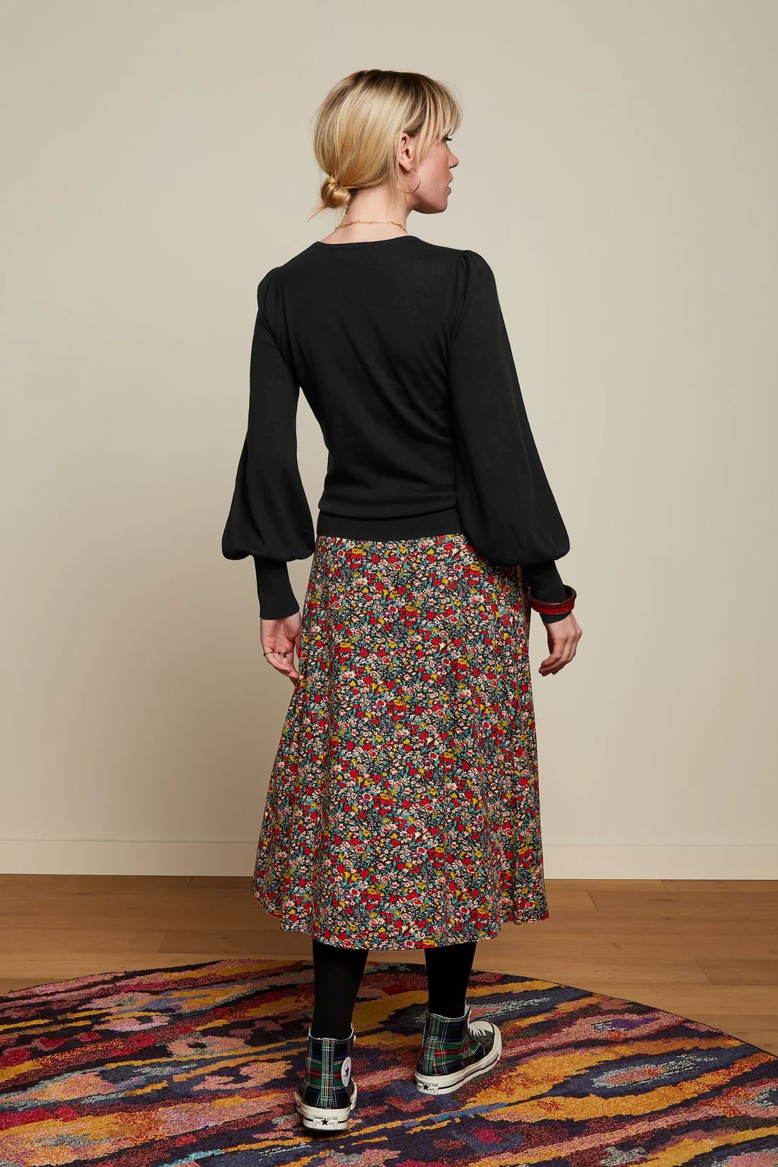 KING LOUIE Maya Top Cocoon - Black Jumpers + Knitwear - Zabecca Living