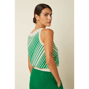 KING LOUIE Nicky Top Armada Very Green Jumpers + Knitwear - Zabecca Living