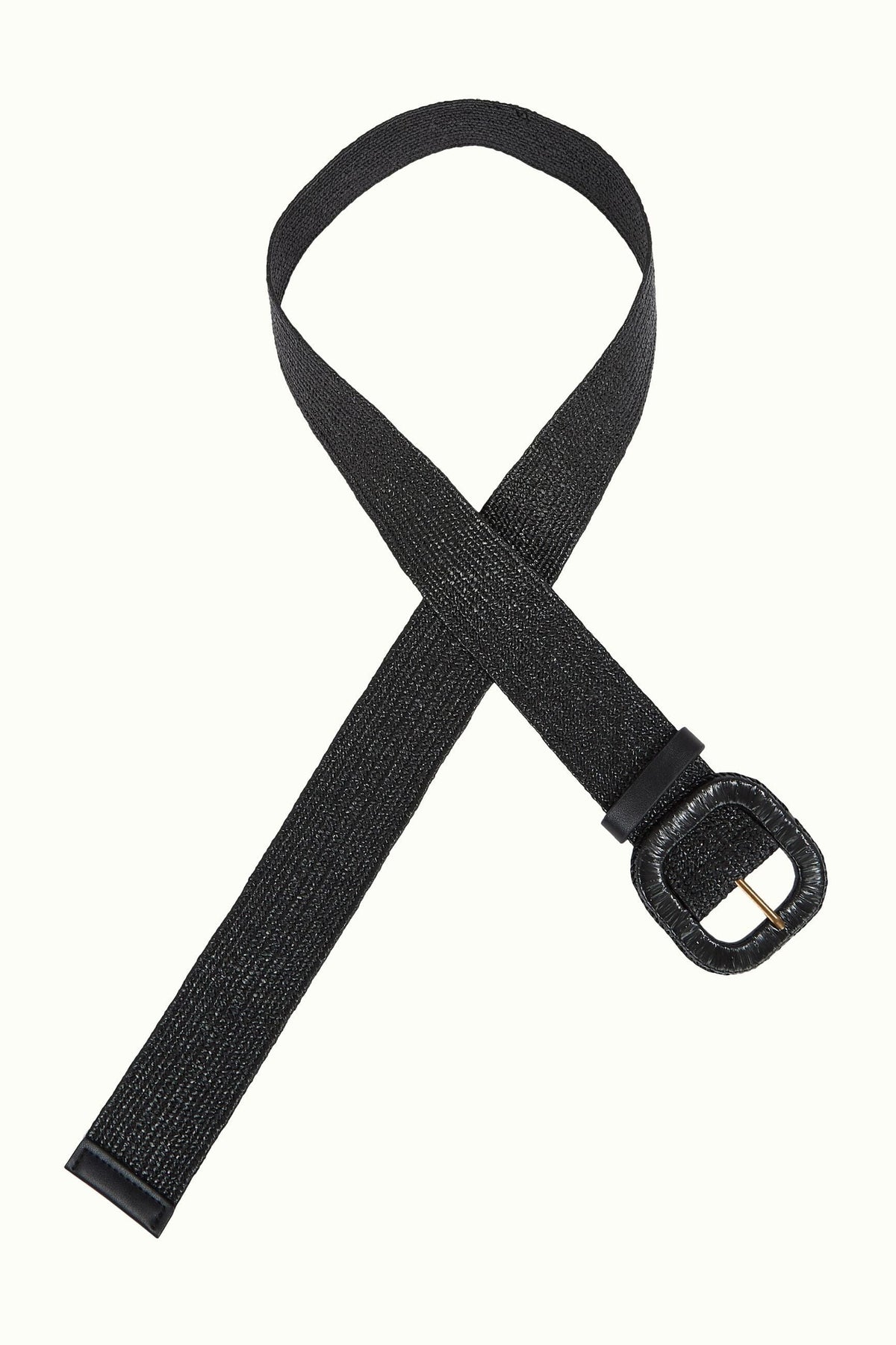 KING LOUIE Raffia Belt - Black BELT - Zabecca Living